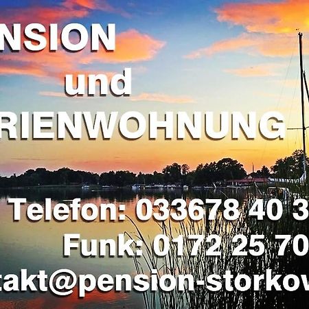 Pension Und Ferienwohnung Walther App. 2 Storkow  Bagian luar foto